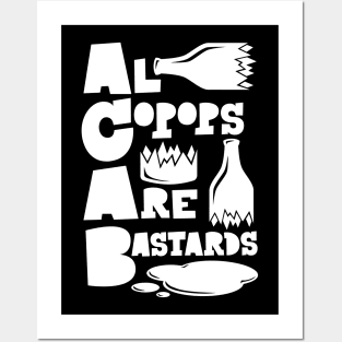 acab - drunk Posters and Art